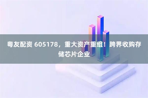 粤友配资 605178，重大资产重组！跨界收购存储芯片企业