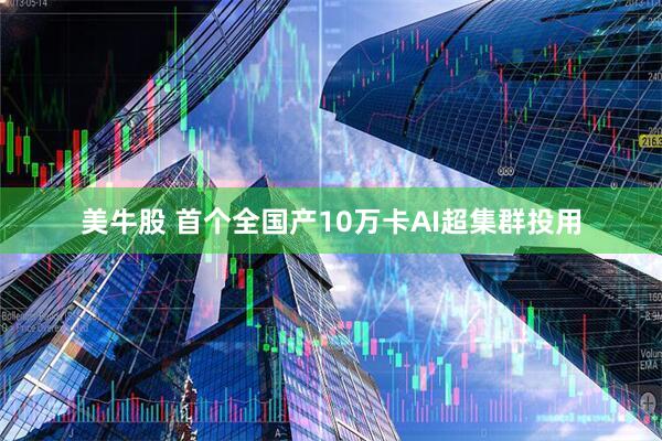 美牛股 首个全国产10万卡AI超集群投用